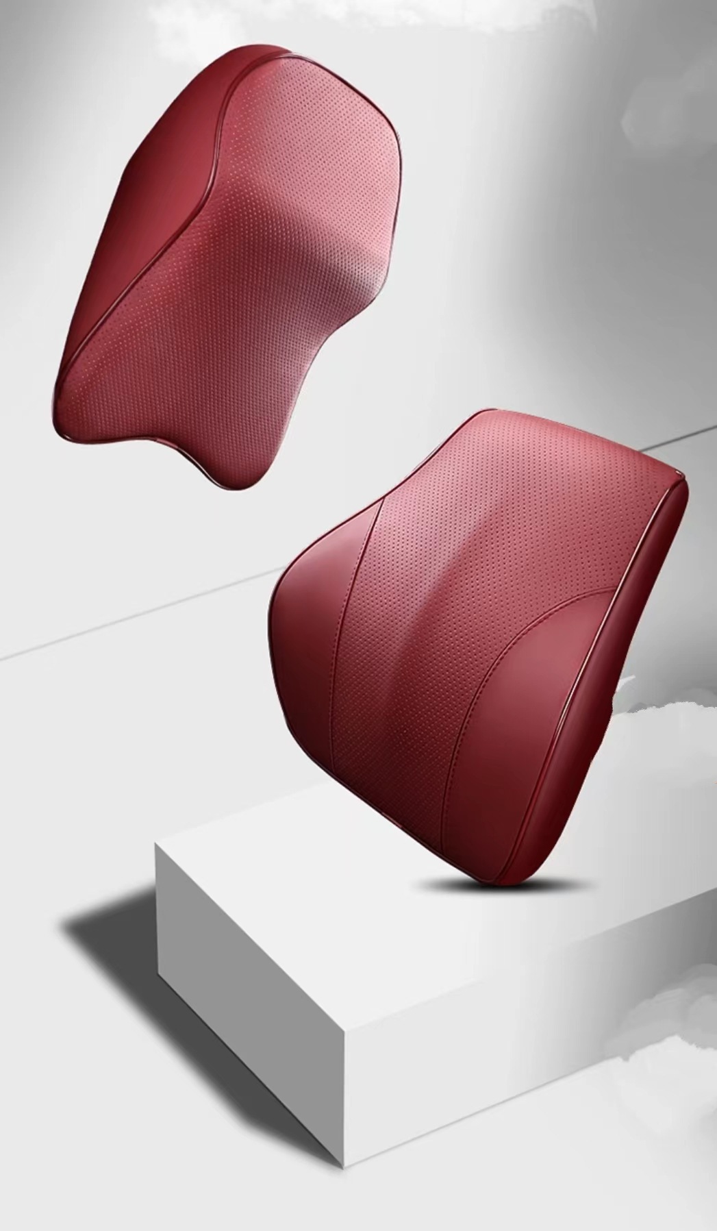 Yibao source manufacturers car headrest neck pillow car pillow car pillow memory cotton car waist pillow
