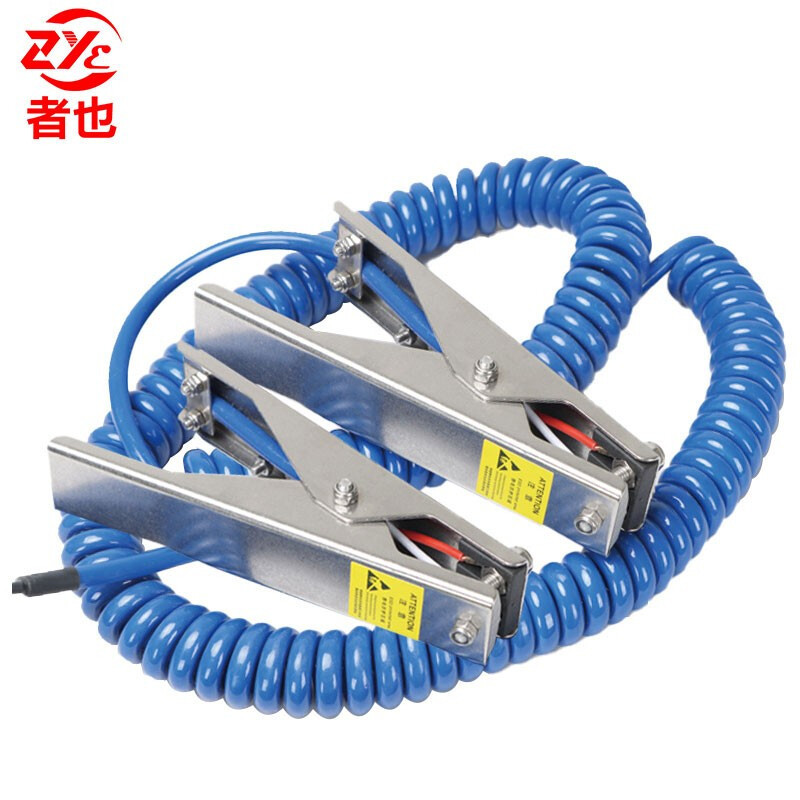 者也 防爆静电接地夹 1套 独立式消除静电报警器加油站油罐车 不