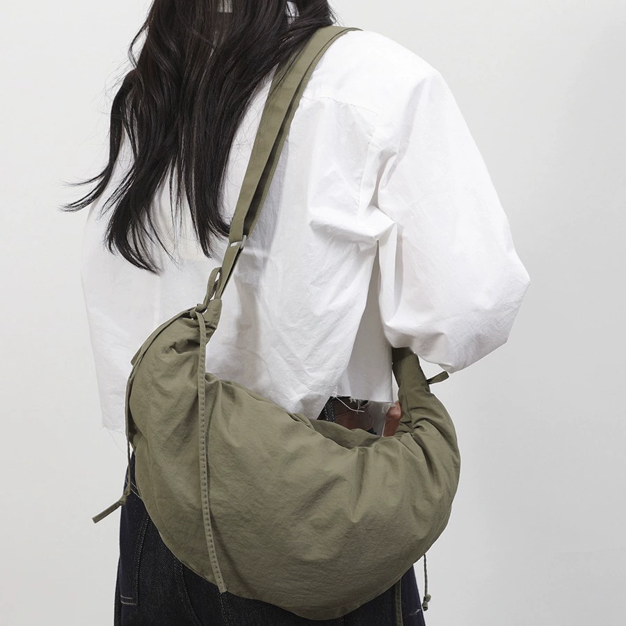 Capacious one-shoulder bag, shoulder bag, Korean style