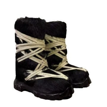 RO сумасшедший ремешок сапоги из перо высокой версии темного ветра креативный тренд рыцарь сапоги зимой теплая мода сапоги оптом