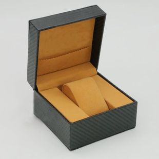 Factory direct PU leather watch packaging box high-end watch storage box gift display storage box can be printed LOGO