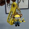 Small doll, cartoon keychain, pendant, internet celebrity, Chinese horoscope