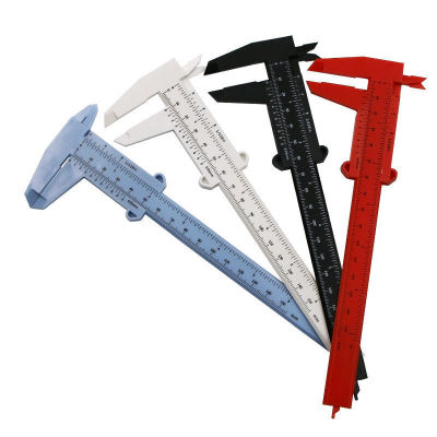 Wenwan measure Calipers 0-150mm student Mini measure tool experiment teaching household Plastic Vernier caliper