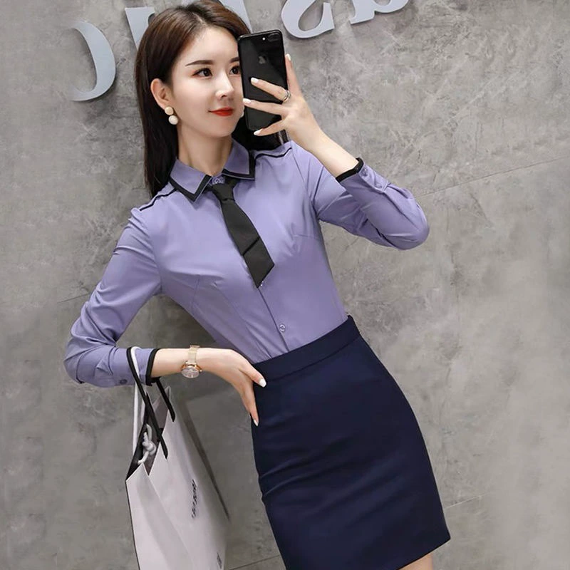 Осенний и зимний профессиональный костюм костюм костюм женская рабочая одежда интервью