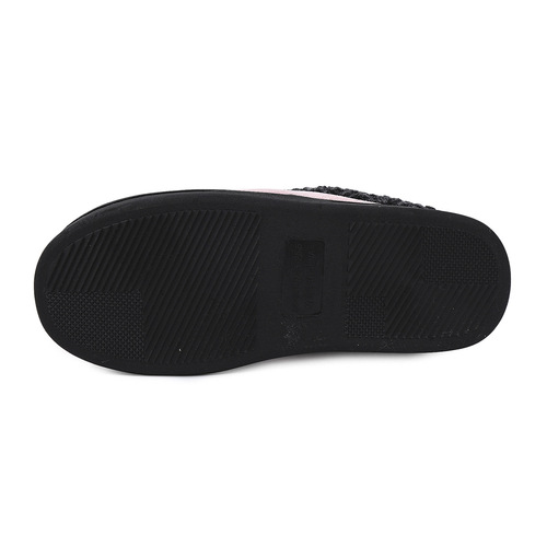 New Straight Bar Cotton Slippers for Warmth, Home, Anti-Slip, Winter Couple's Thick and Fuzzy Cotton Slippers