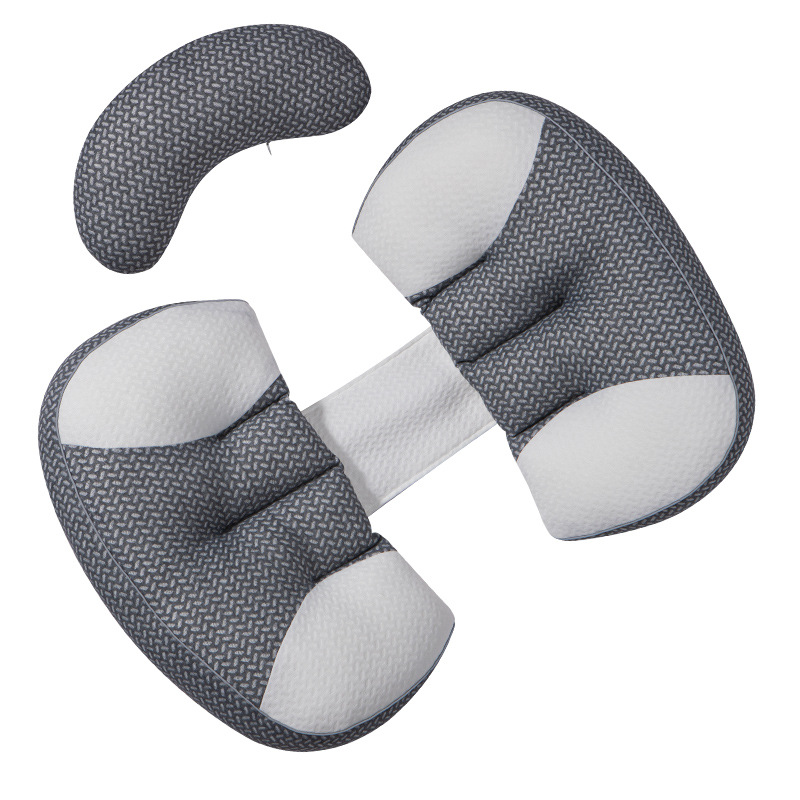 妊婦の枕は腰をかばって横になります。