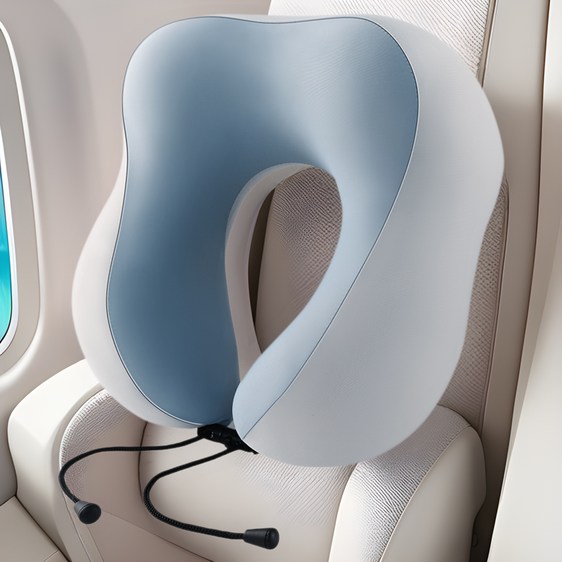 U-Shaped Pillow Travel Portable Neck Pillow Airplane High-Speed Rail Neck Pillow Long-Distance Car Sleeping Artifact Cervical Spine Pillow