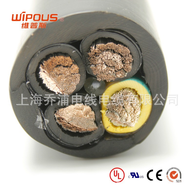 厂家直销美标矿箱电缆TC-ER  4*6+1*8AWG UL认证建筑用线储能电缆