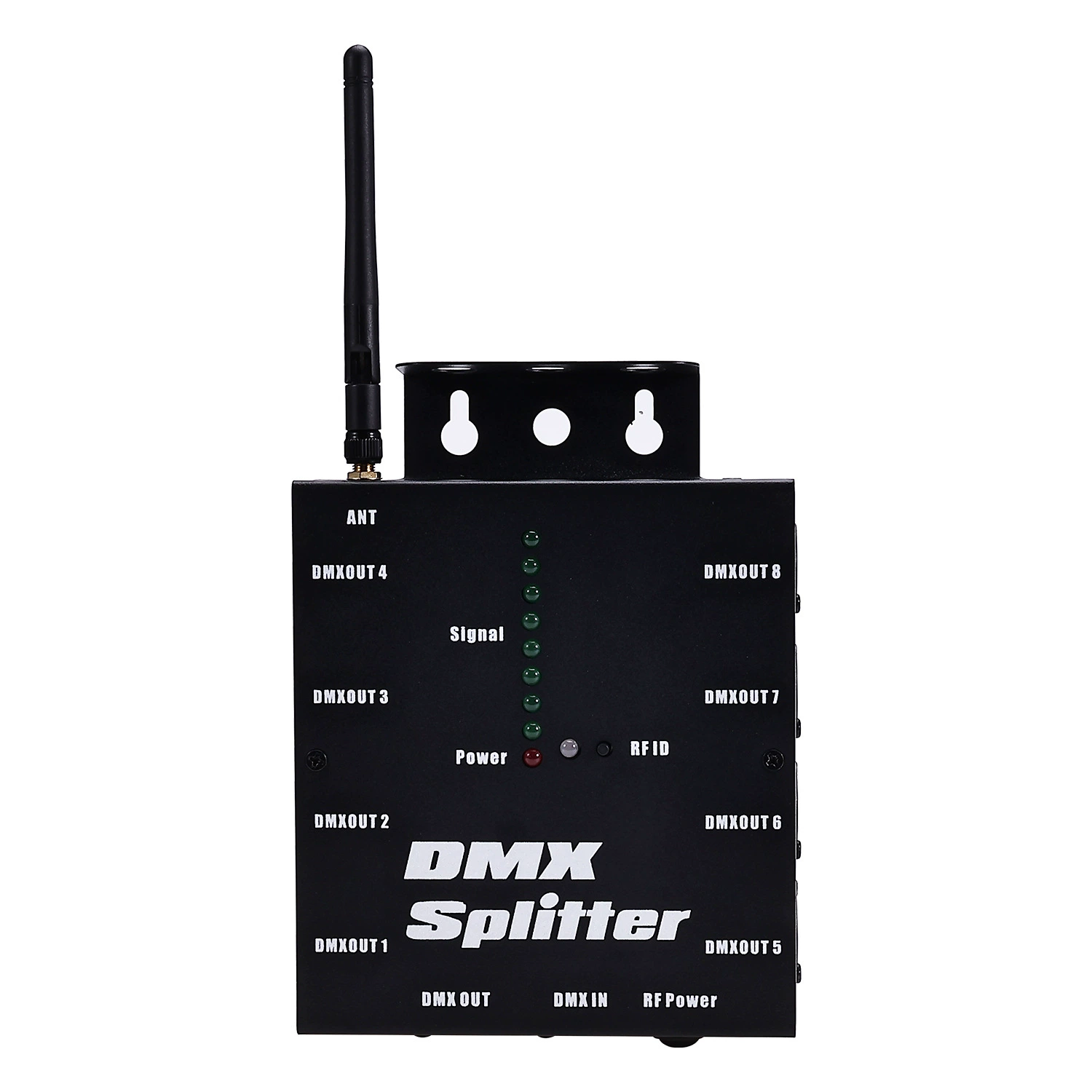 Популярный 8-канальный беспроводной DMX512 сплиттер, контроллер DMX для сцены, усилитель сигнала