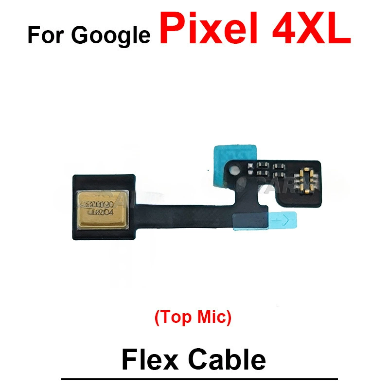 Кабель нижнего и верхнего микрофона для Google Pixel 2 / 4 XL / 3 XL / 5 / 7 / 6