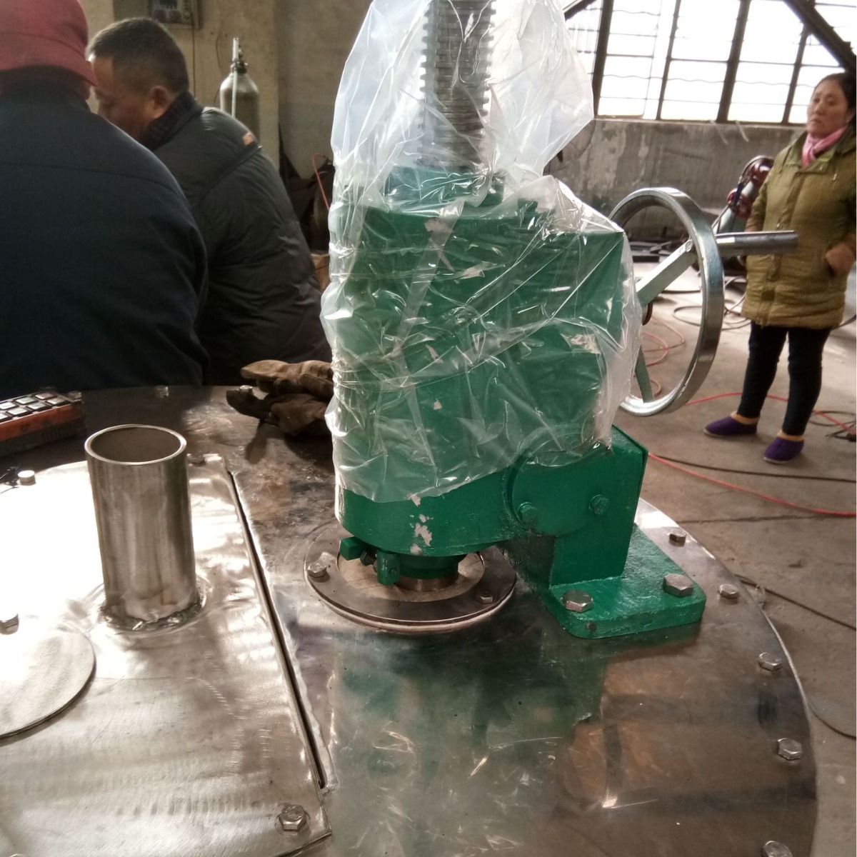 SG型三足式手摇刮刀下部卸料离心机 自动化可清洗离心机