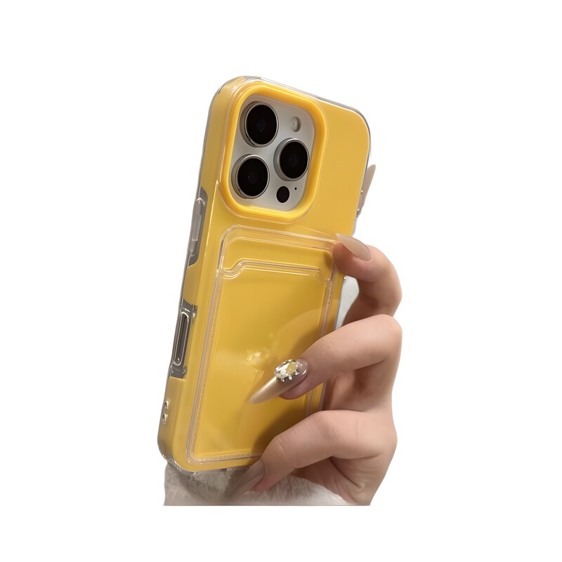 Apple 17用カード収納付き2in1スマホケース iPhone16ProMax対応 全面保護 耐衝撃 15カードホルダー付き 14ハードケース|undefined