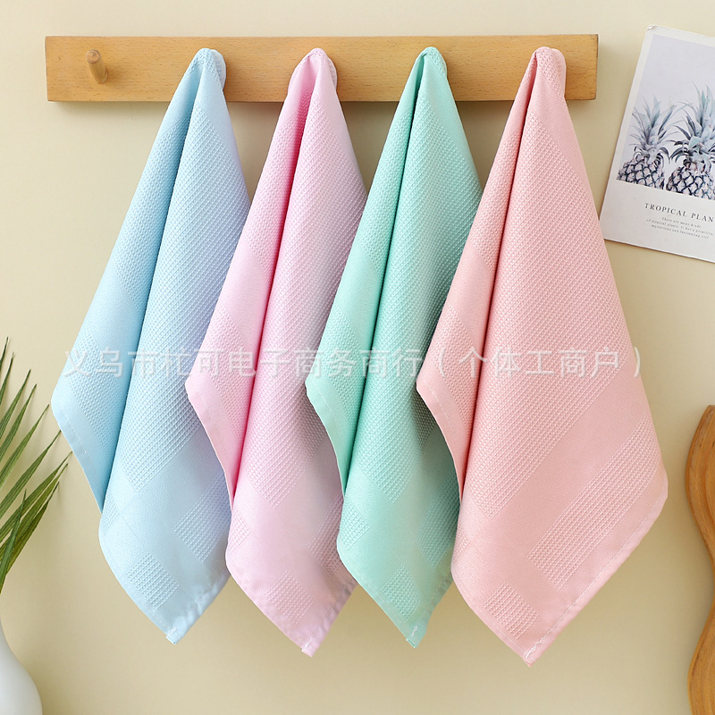 Small Towel, Tea Towel, Kitchen Dishcloth, Dry Dishcloth, Cotton Rag, Tableware Absorbent Cloth, Cotton Hand Towel, Tea Ceremony Cotton Gauze