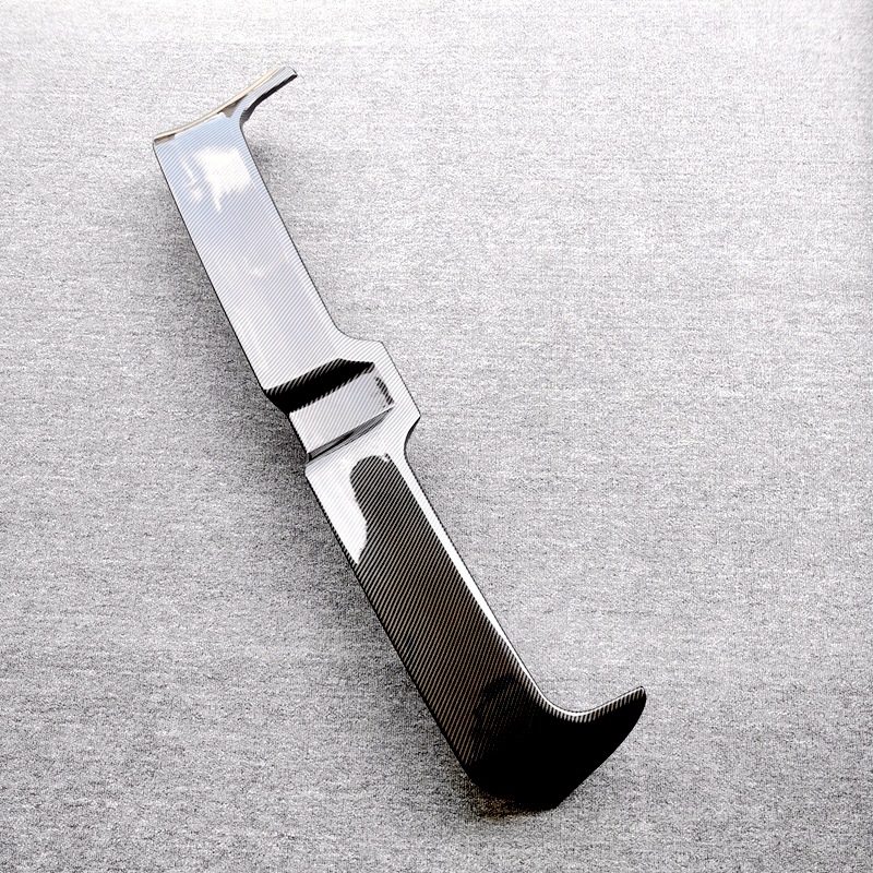 Suitable for 2011-2018 Volkswagen Polo Rear Wing Polo Modified Oding Carbon Fiber Pattern Top Wing Spoiler