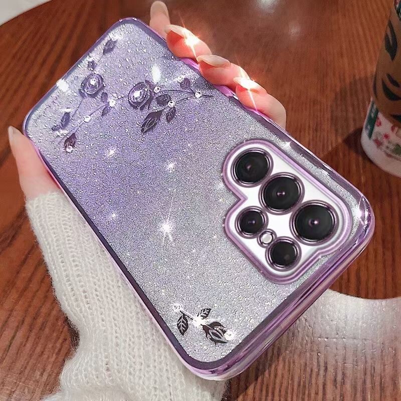 NEW NEW Immortal Flower Gradient LooSe Powder S21/S30 S21+/S30 PLUS S21ULTR Protective Cover NEW NEW Immortal Flower Gradient LooSe Powder S21/S30 S21+/S30 PLUS S21ULTR Protective Cover
