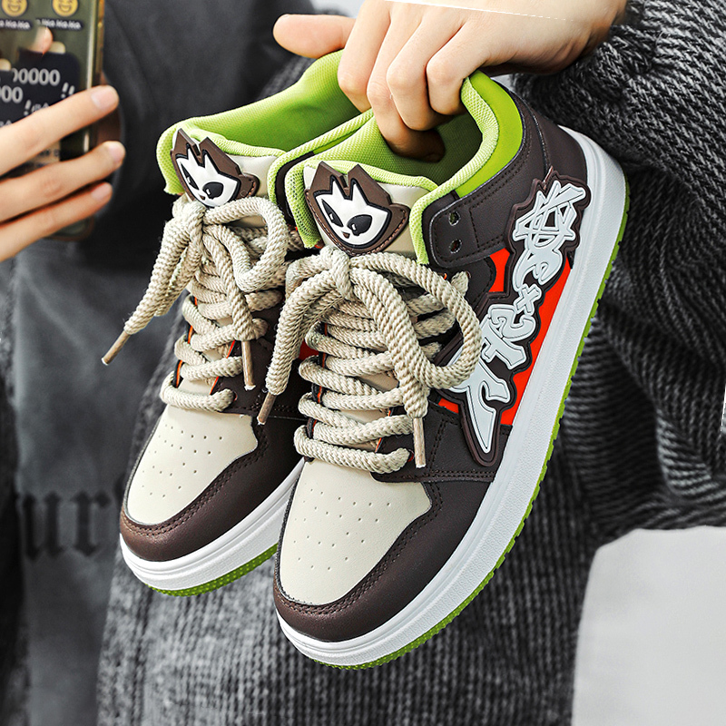 Men's Shoes, Summer Trendy Brand Little Devil Sneakers, High Street American Shoes, Men's Breathable Sports and Leisure Trendy Shoes Men's Shoes, Summer Trendy Brand Little Devil Sneakers, High Street American Shoes, Men's Breathable Sports and Leisure Trendy Shoes