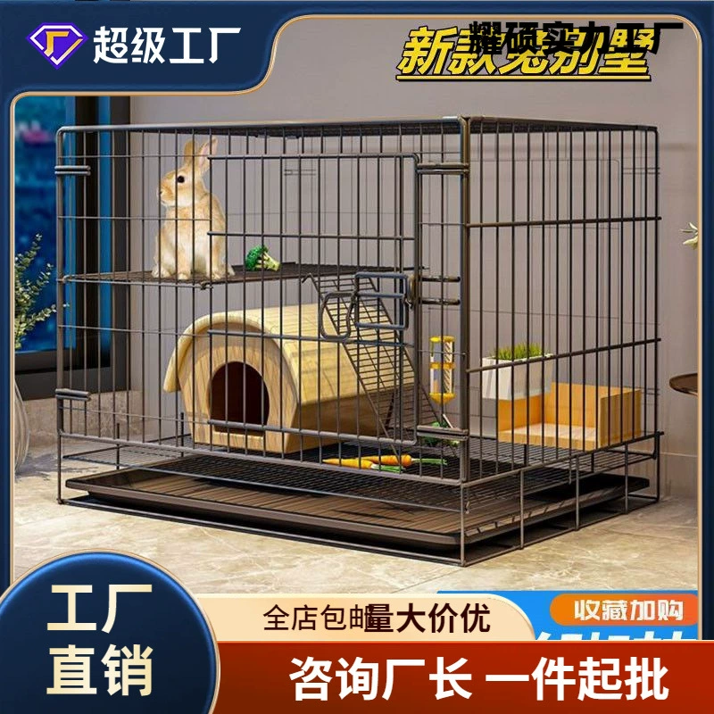 Кролик клетка для домашнего использования в помещении