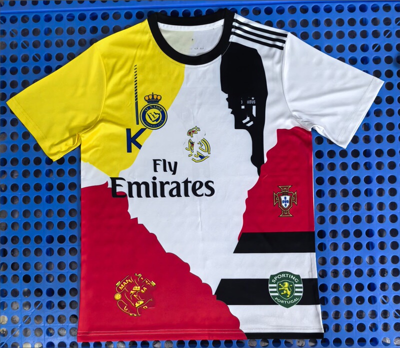 ホットサッカーユニフォーム 2526 トレーニングスーツ スペシャルエディション 記念版 プレゲームスーツ ジャージ 半袖 クローバー|undefined
