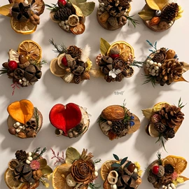 蜡烛;鲜花花艺制品;户外庭院摆件