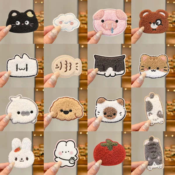 Cartoon autumn and winter magic sticker, fun and cute children's hair accessory, 2026 new style, sweet and adorable, perfect for tidying up stray hairs and bangs