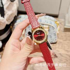 dimini新品皮带女表小表盘简约气质百搭休闲皮带手表女士跨境贸易