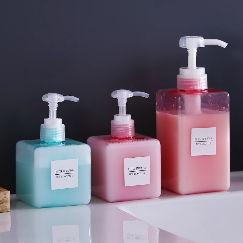 Push-type travel sub-bottling large-capacity squeeze cosmetics shampoo shower gel hand soap emulsion empty bottle Push-type travel sub-bottling large-capacity squeeze cosmetics shampoo shower gel hand soap emulsion empty bottle