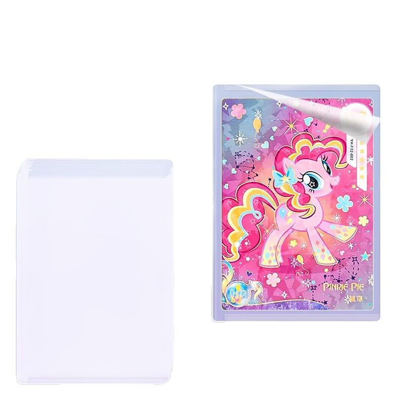 マイリトルポニー ハードカードホルダー 両面ラミネート 透明カードプロテクター カードケース カードデザイン 収納コレクション|undefined