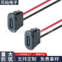 ��ˮTYPE C -2Pע�zֱ��ʽĸ�� USB��܇�E�A��늿� ��PH����15CM