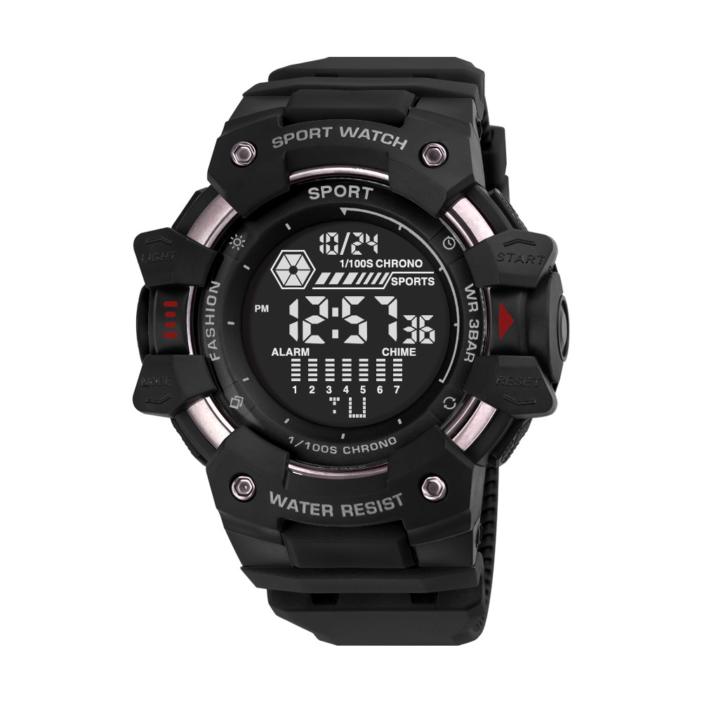 Tendencia al aire libre nocturna relojes electrónicos de movimiento alarma multifuncional estudiantes adolescentes relojes electrónicos al por mayor