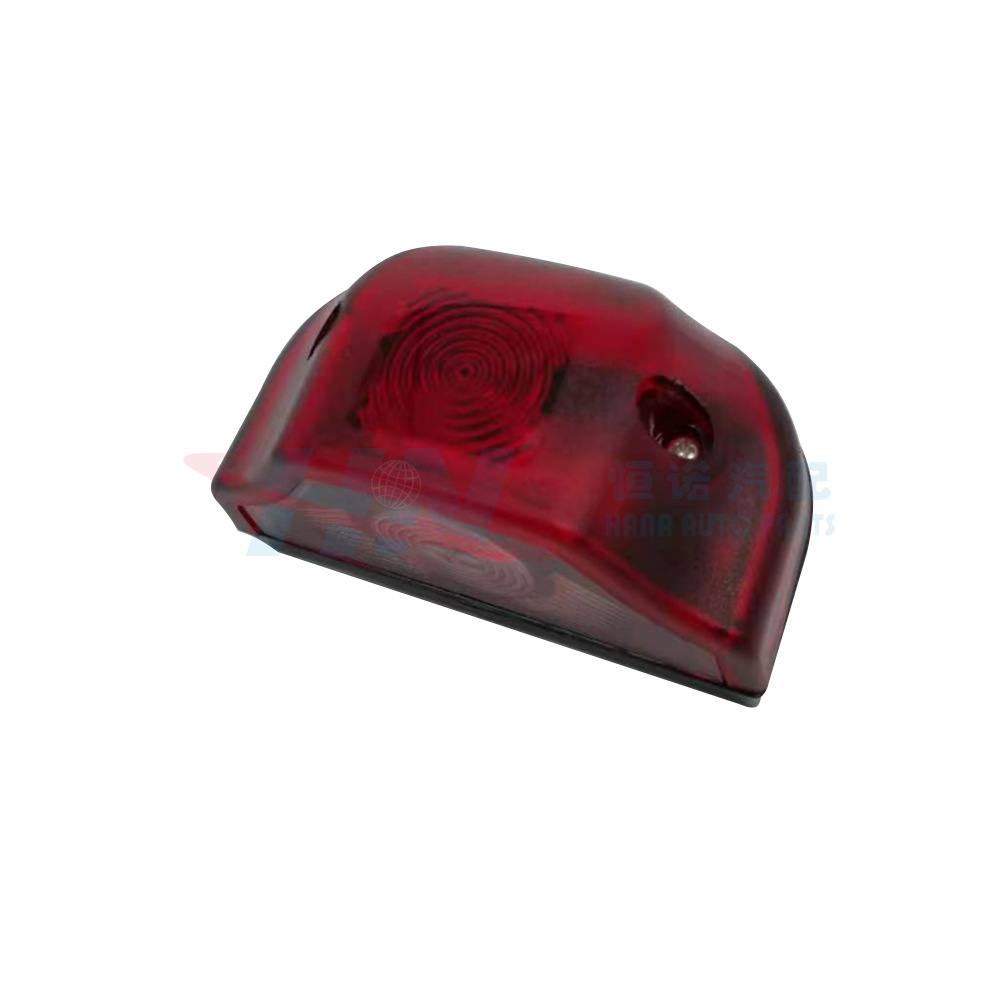 Luz lateral del remolque del camión 24V semirremolque luz trasera semirremolque camión ligero lateral Oval luz 24V luz redonda