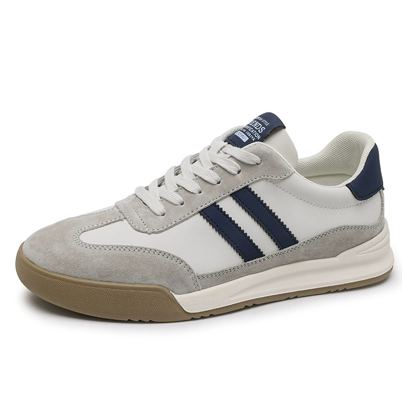 Fashionable sneakers, comfortable universal white shoes, soft sole