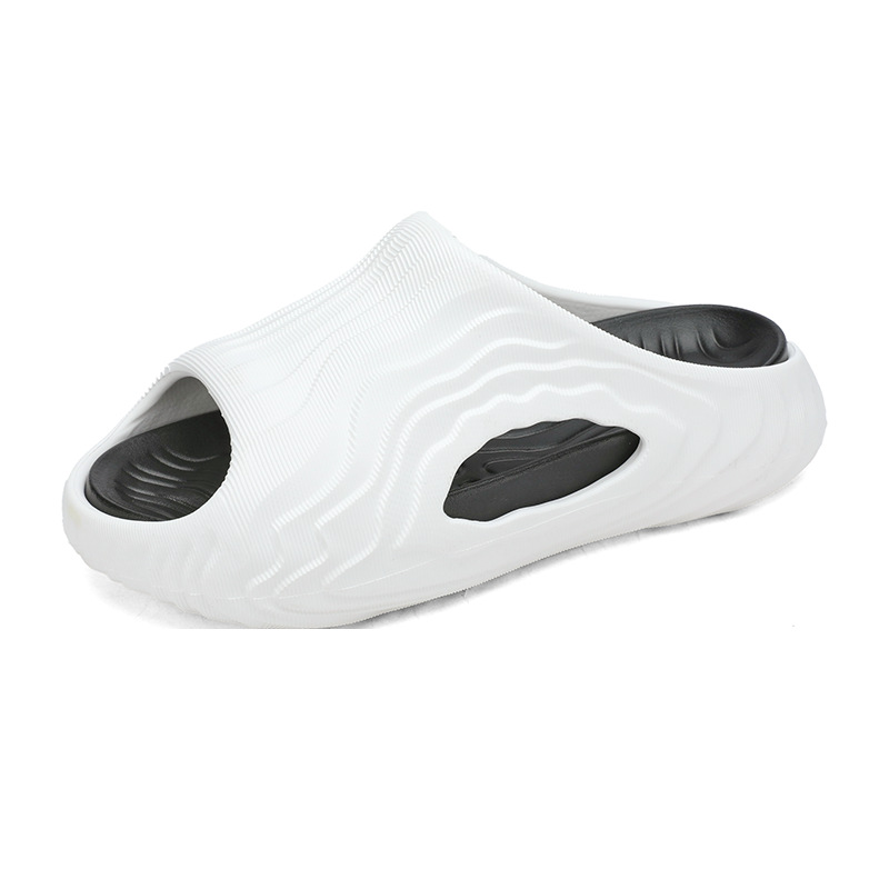 Zapatillas verano para hombre nuevo estilo casual tendencia sandalias a juego de color fondo grueso antideslizante resistente al desgaste playa EVA chanclas