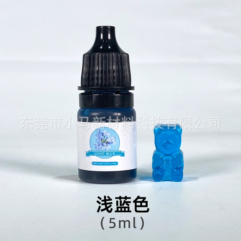 クロスボーダー UV 接着剤クリスタル接着剤 24 色 5 ミリリットルカラー手作り DIY 油性カラー顔料 ab 接着剤液体顔料|undefined