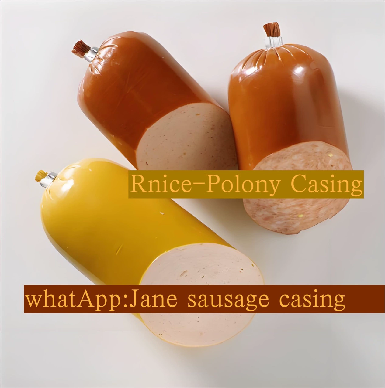 Калий и метиловый пластиковый нейлоновый корпус для колбасы, хот-догов, оптовые поставки ингредиентов для западных ресторанов и отелей, колбаса в немецком стиле