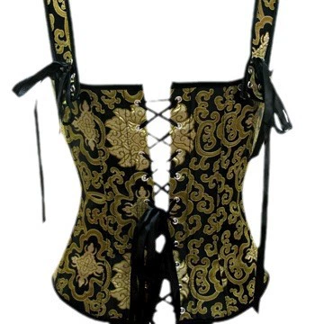 Корсет-пальто palace vest, бродеированный корсет для моделирования талии, зелёный, размеры S–XXL