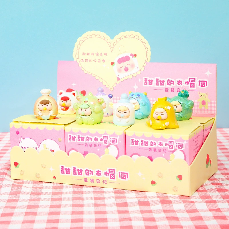 Dudu Supermarket Cute Blind Bags Greedy Cute Blind Box Ornaments Douyin Xiaohongshu Hot Style Wholesale
