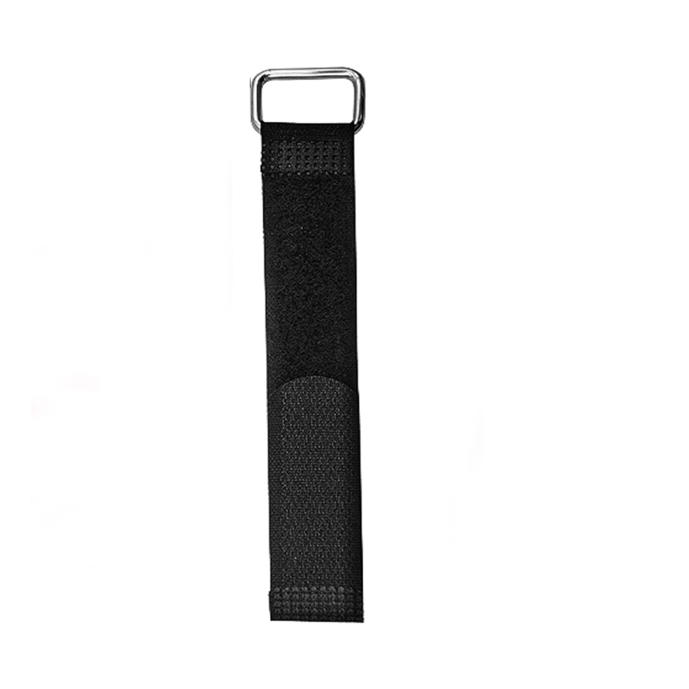 Sujetacables de Velcro Autoadhesivo con Hebilla Nylon y Poliéster para Gestión de Cables