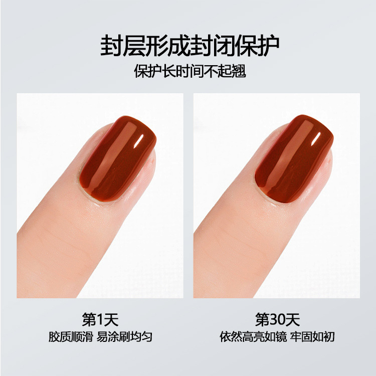 艾贝美甲亚马逊2025跨境透明封层持久防刮耐磨源头工厂批发甲油胶|undefined