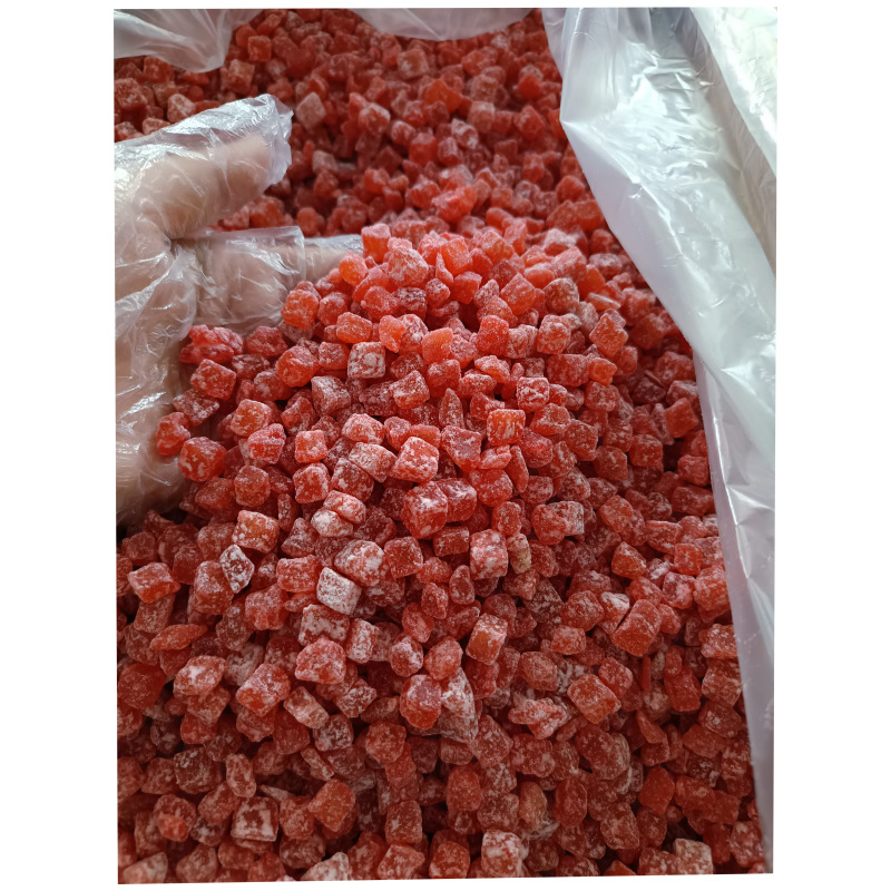 红绿色冬瓜糖冬瓜白瓜丁烘焙食品级冰粉贵州冰粉配料商用月饼馅料