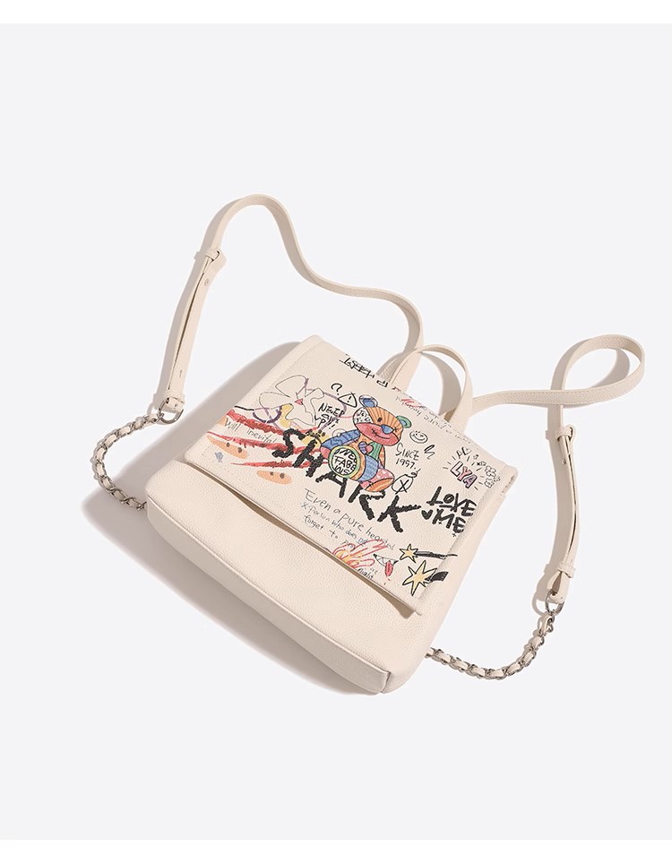 Bären-Tasche, modischer, vielseitiger Rucksack, Schultertasche, Messenger Bag, Damentasche_voghion.com