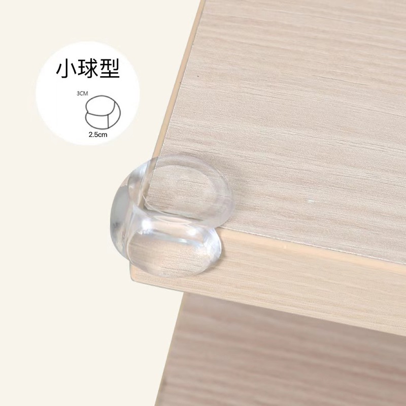 子供の透明な衝突防止角のテーブルの角の保護角のシリコンの保護カバーのお茶のガラスの保護角のクロスボーダーのラベルの代行|undefined