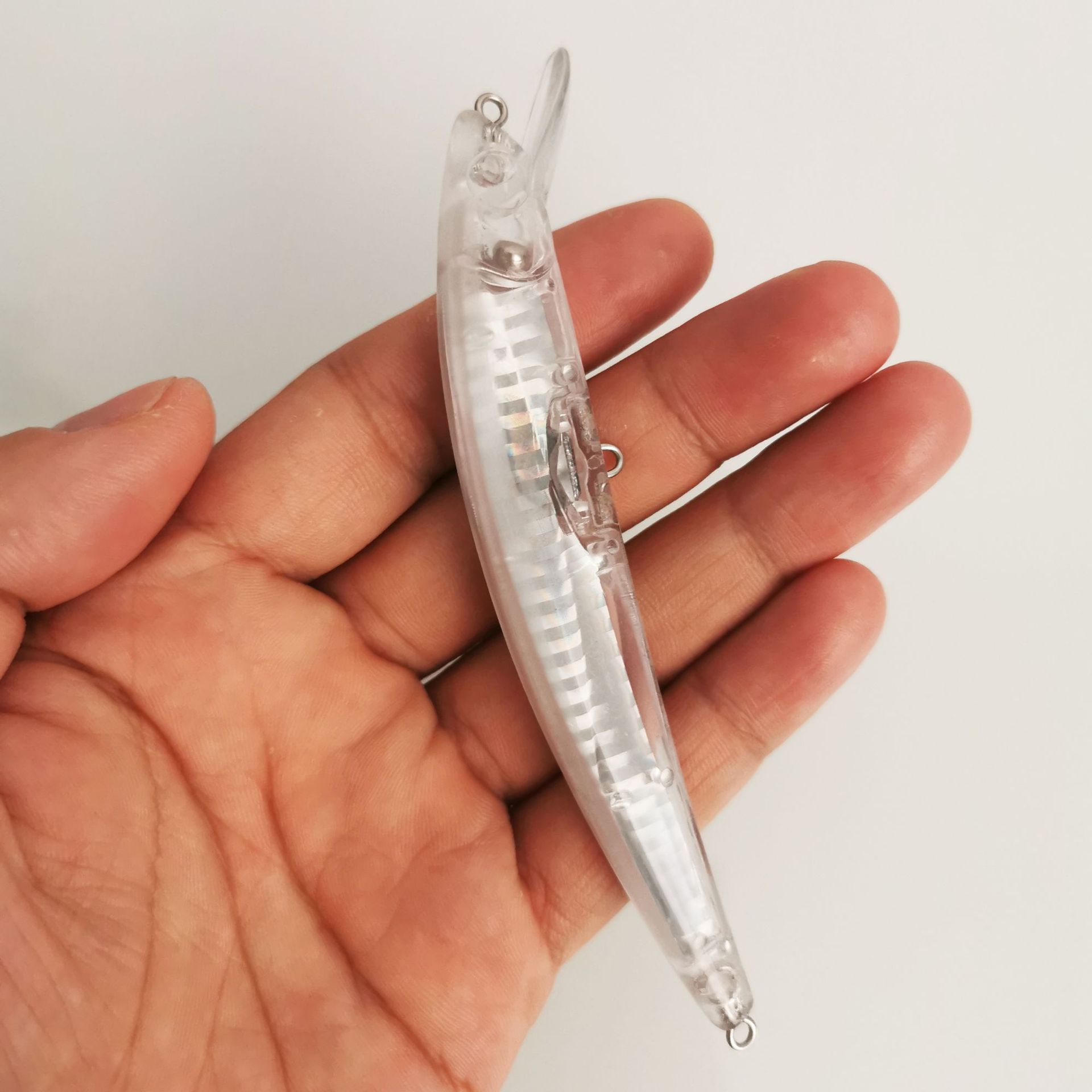thumbnail for Japanese YO-ZURI Crystal 3D Luya Bait Mino 11.5cm/12G Blank Embryo False Bait Body