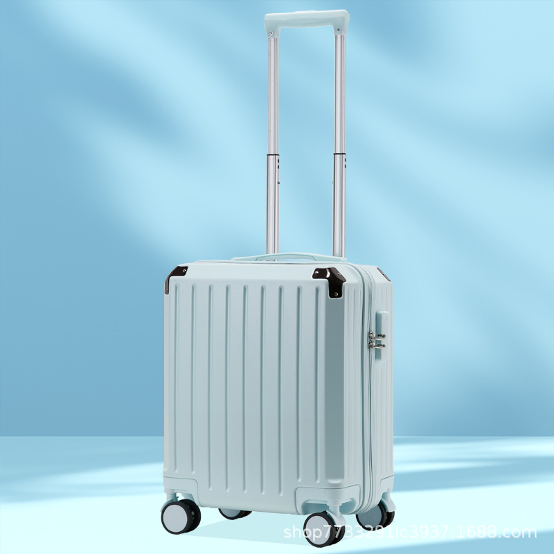 Maletín pequeño Maletín de equipaje engrosado de 18 pulgadas Equipaje de 16 pulgadas para hombres Caja de contraseña para mujer Mini equipaje