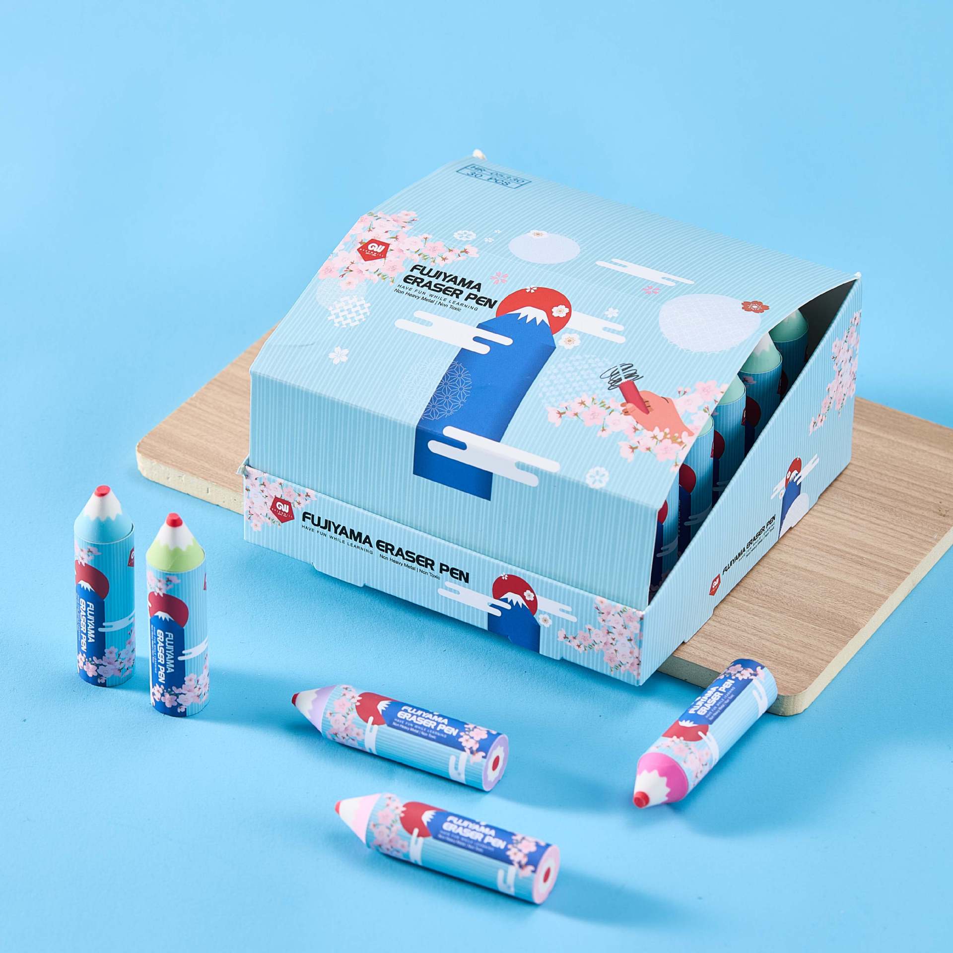 bolígrafo de goma borracha colección de residuos borrar palabras en tiras de dibujo de arte especial para estudiantes super limpio sin dejar marcas