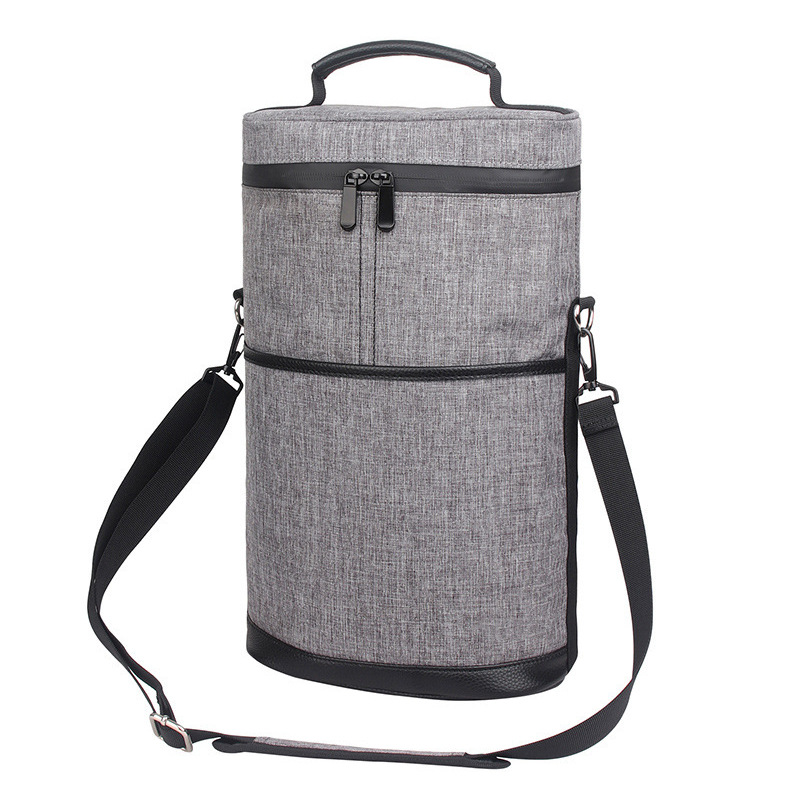 Paquetes de hielo personalizados para vino tinto, paquete de 2, paquete para enfriar vino, paquete para conservación de alimentos, bolsa aislante de aluminio para vino tinto, bolsa de conservación
