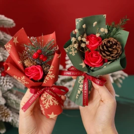 鲜花花艺制品;蜡烛;节庆用品