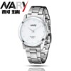 Quartz steel belt for leisure, waterproof watch, simple and elegant design