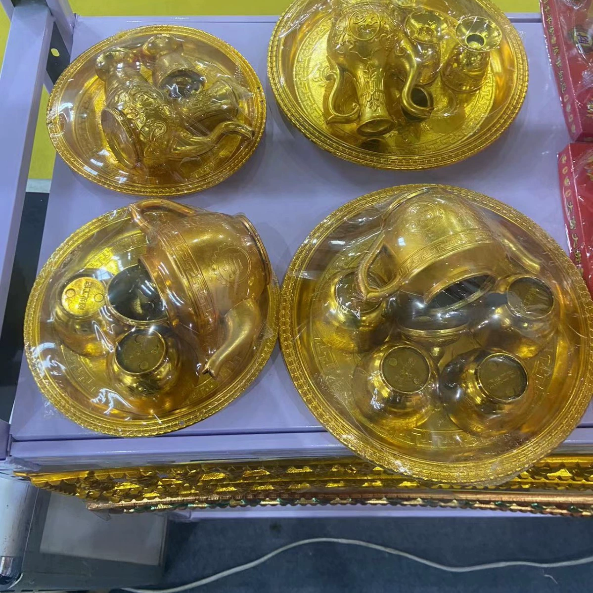 Похоронные принадлежности блистерное литье под давлением чайная церемония чайный сервиз винный горшок чайник Завод прямых продаж