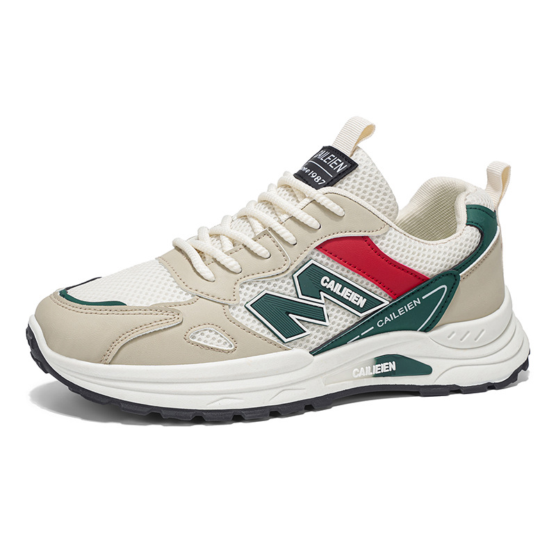Zapatos de hombre de verano nuevos zapatos respirables de malla tendencia versátil con suela suave antideslizante desgaste zapatos deportivos casuales para correr