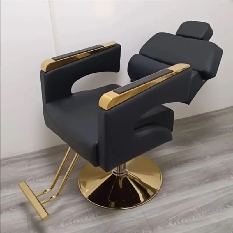 Fabricante silla de peluquería silla de peluquería con elevación a silla de corte de pelo silla de belleza de alta calidad silla de corte de pelo